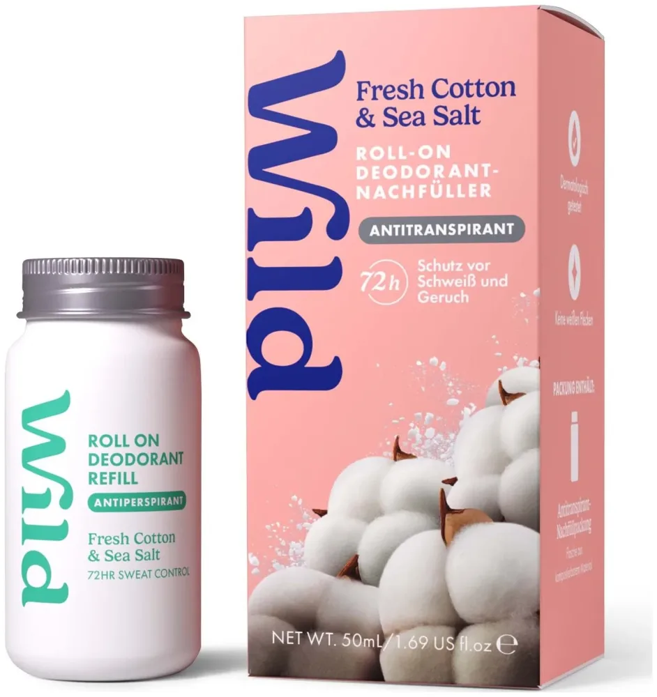Wild Deo AP Roll On Refill Cotton 50ml