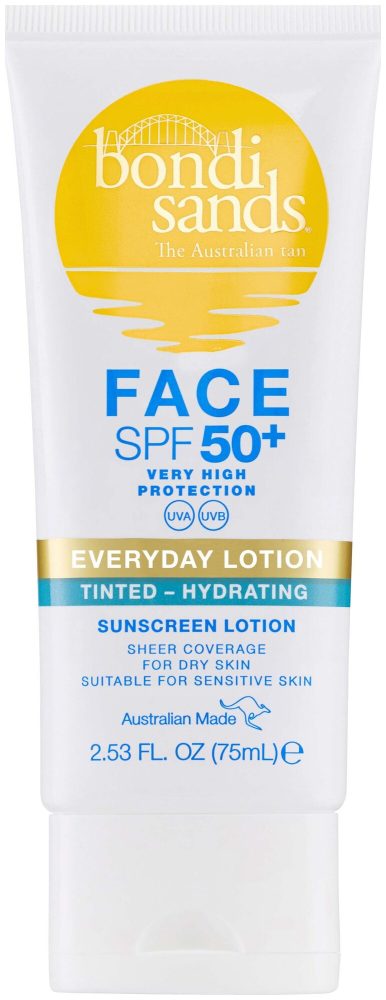Bondi Sands Face SPF 50+ Tinted & Hydrating Everyday Lotion 75ml