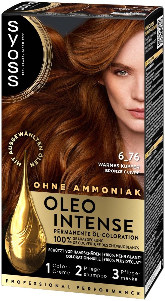Syoss Oleo Intense Öl-Coloration 6_76 Warmes Kupfer