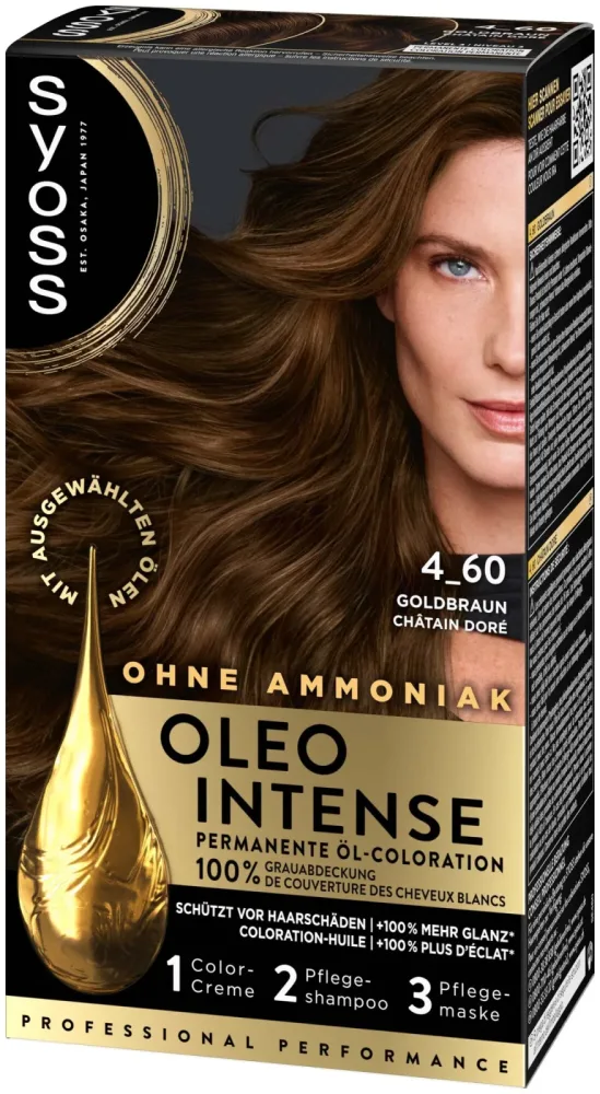 Syoss Oleo Intense Öl-Coloration 4_60 Goldbraun