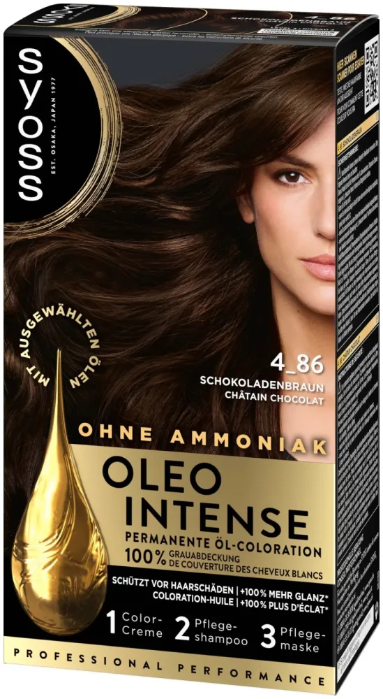 Syoss Oleo Intense Öl-Coloration 4_86 Schokoladenbraun