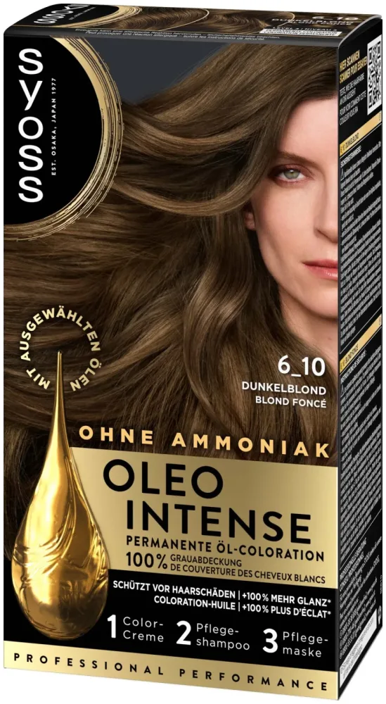 Syoss Oleo Intense Öl-Coloration 6_10 Dunkelblond