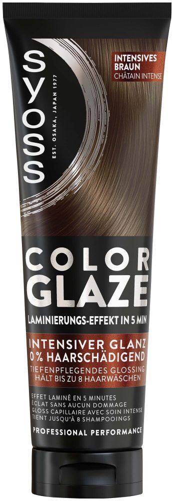 Syoss - Pflegende Haartönung, Color Glaze, 100  ml, Tiefes Braun