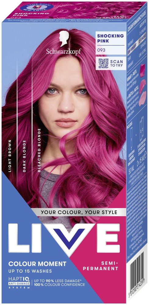 Schwarzkopf Live Colour Moment Haarfarbe 093 Shocking Pink