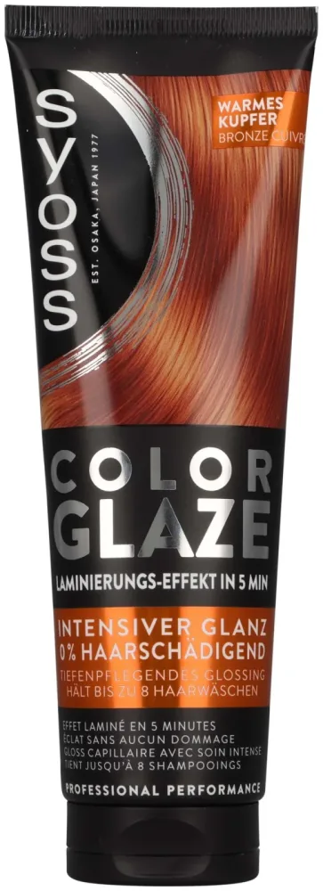 Syoss - Pflegende Haartönung, Color Glaze, 100  ml, Kupfer