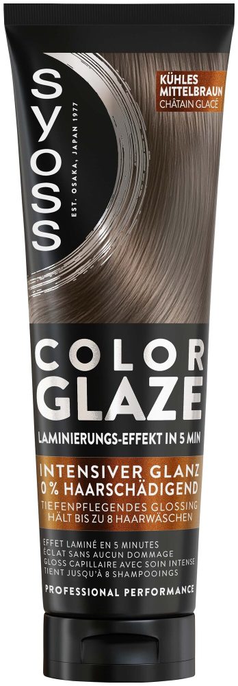 Syoss - Pflegende Haartönung, Color Glaze, 1 Stück, Kühles Braun
