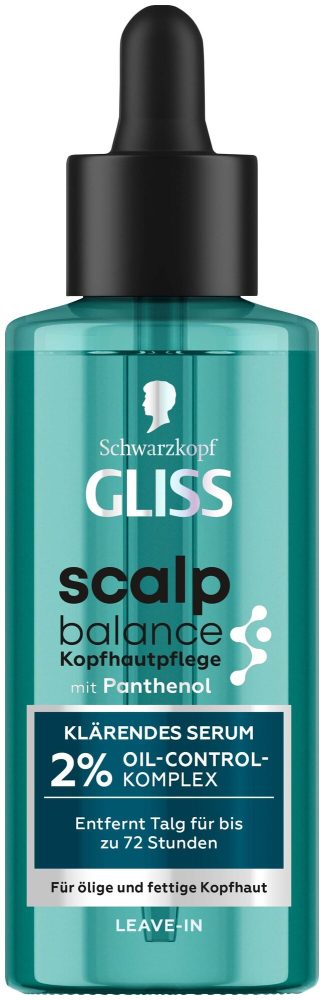 Gliss Kur - Scalp Balance Kopfhautpflege Klärendes Serum, 100  ml