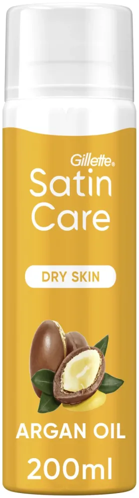 Gillette Rasiergel Satin Care Gel Arganöl 200ml