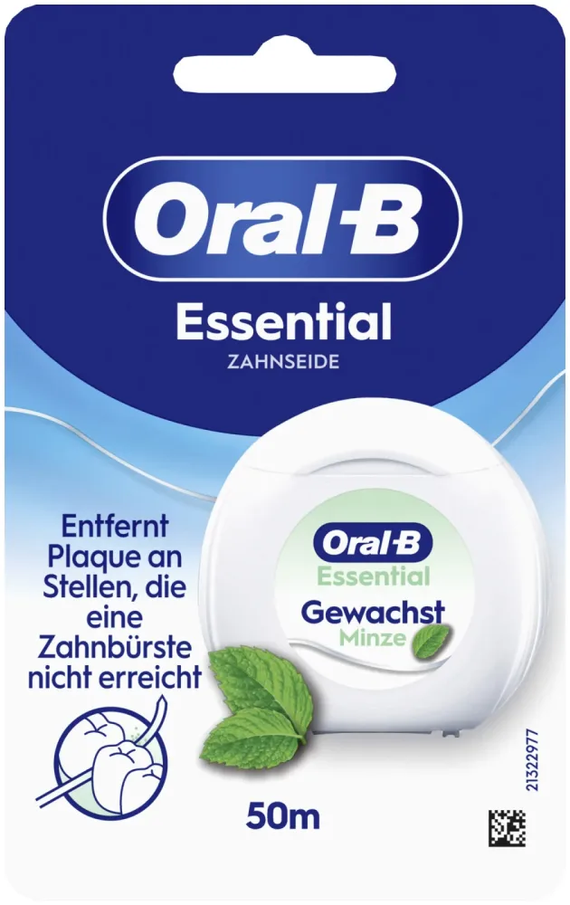 Oral-B Essential Floss mint gewachst 50m