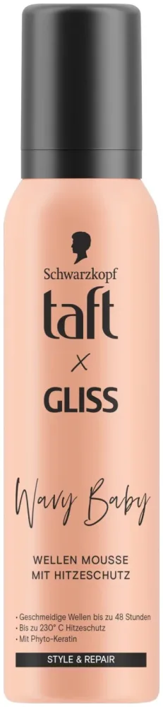 Schwarzkopf Taft Wellen Mousse Taft x Gliss Wavy Baby 150ml
