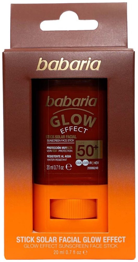Babaria Sonnenschutz Gesichtsstick Glow-Effekt LSF 50 20g
