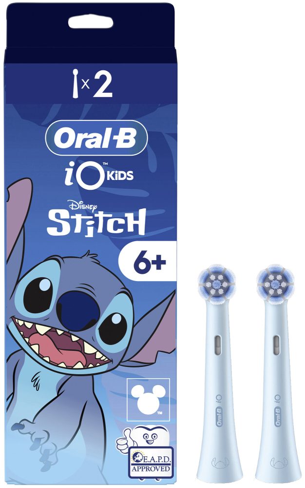 Oral-B Aufsteckbürsten iO Sanfte Reinigung Kids Stitch 2er