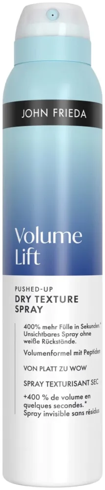John Frieda Volume Lift Pushed-Up Dry Texture Spray 200ml
