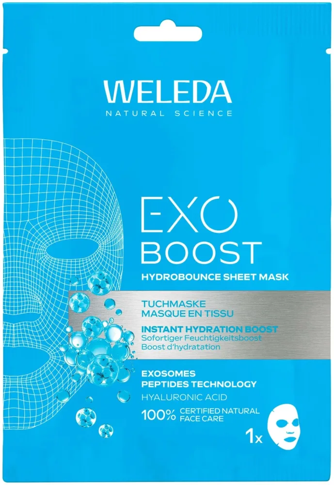 Weleda Exo Boost Tuchmaske Feuchtigkeit