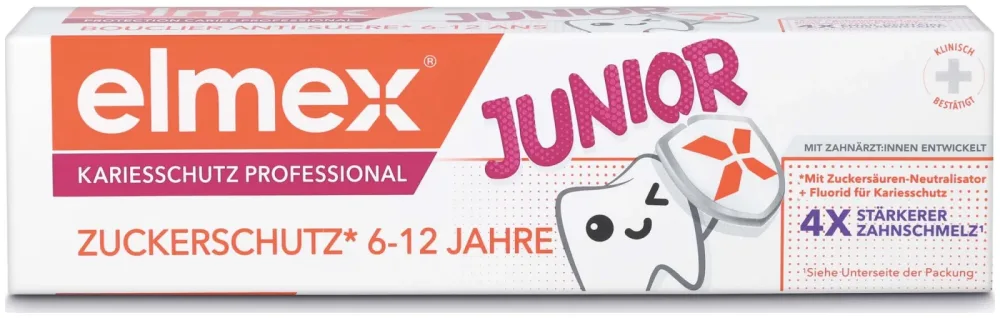 Elmex Caries Protection Toothpaste Junior 12X075Mll