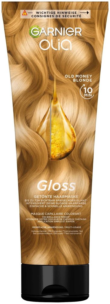 Garnier - Olia Gloss Getönte Haarmaske Expensive, 150  ml, Old Money Blonde