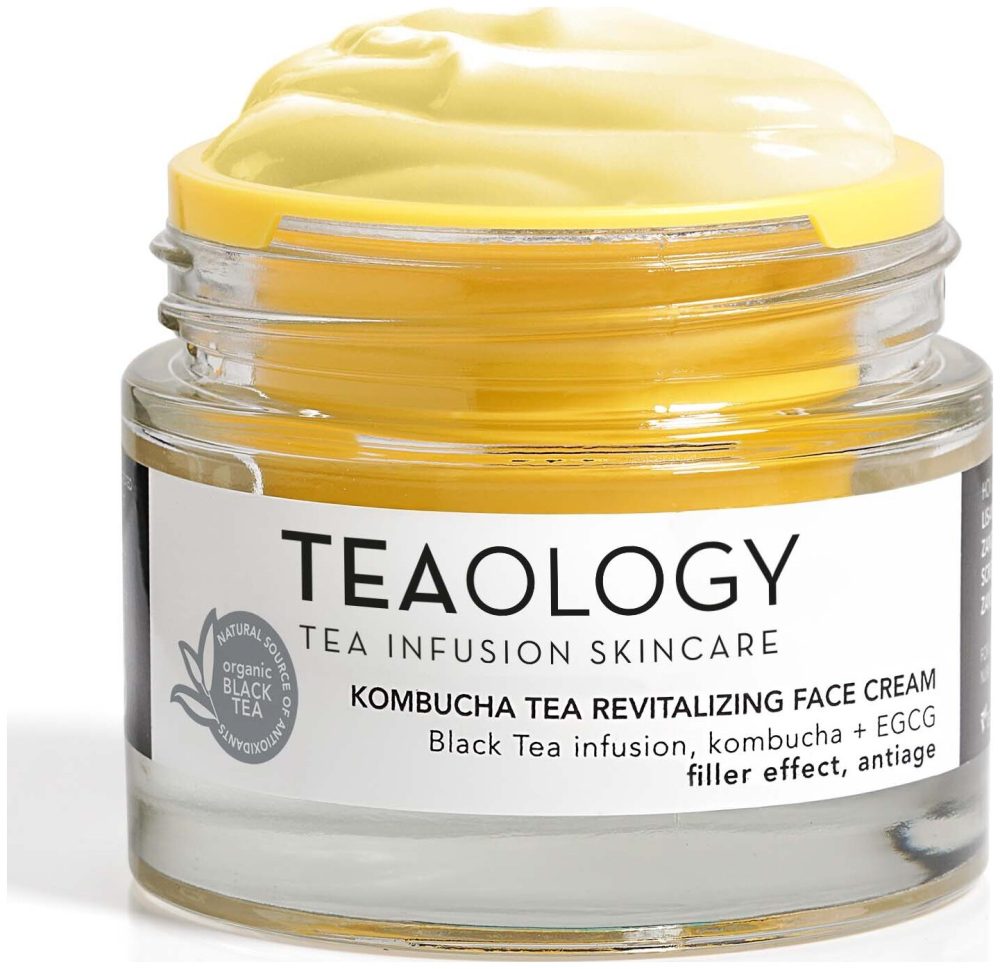 Teaology Black Kombucha Tea Revitalizing Gesichtscreme 50ml