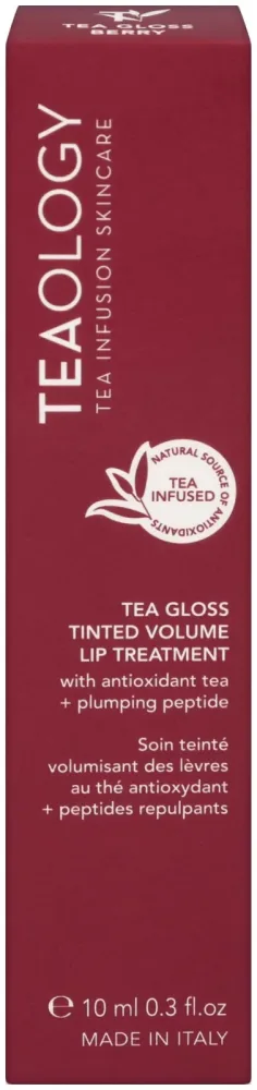 Teaology Tea Lipgloss Tinted Volume Lip Treatment - Berry 10ml