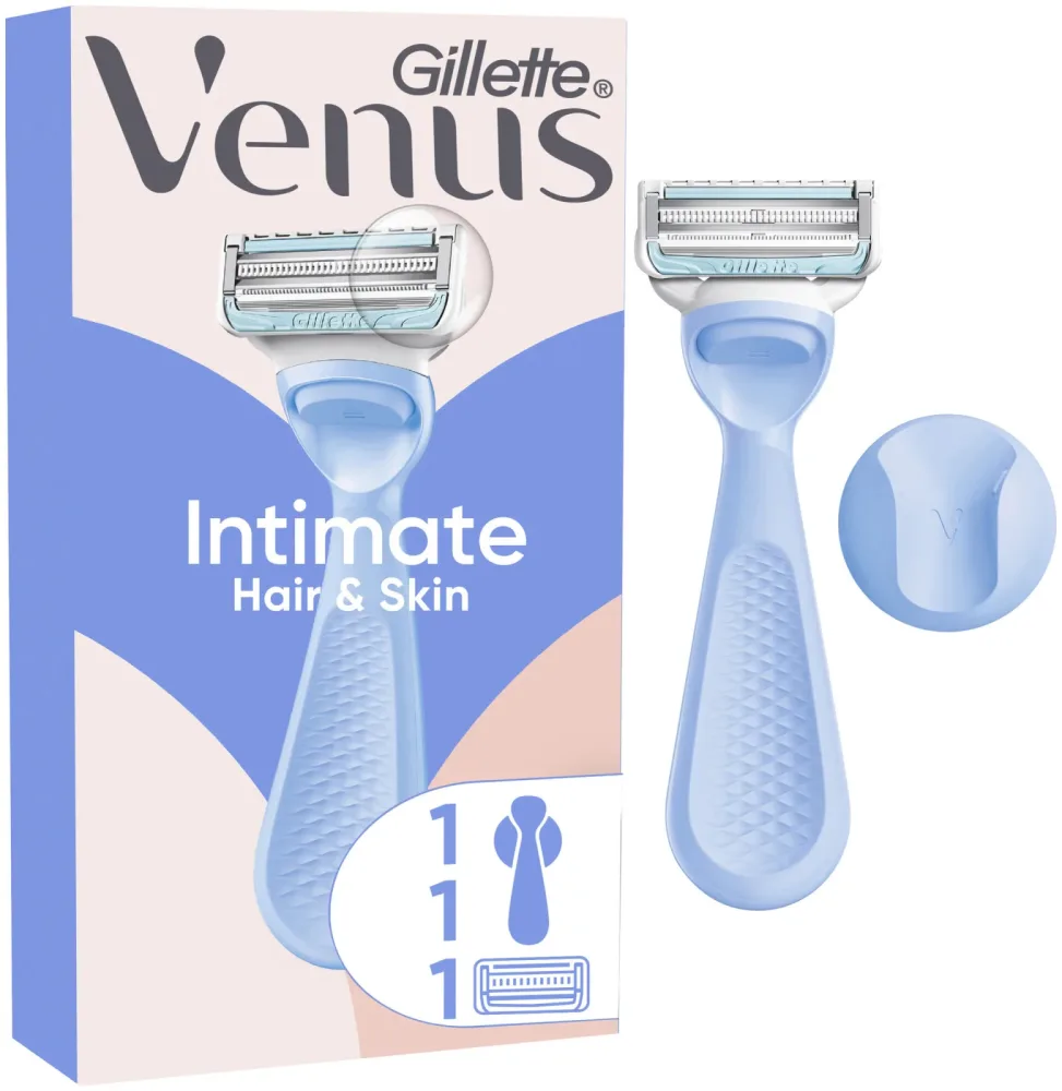 Venus Gillette Rasierer für den Intimbereich mit 1 Klinge
