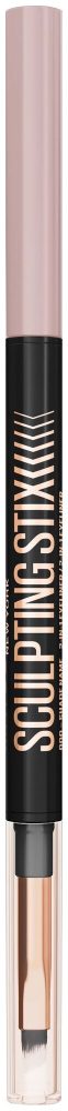 Maybelline - Sculpting Stix 2-in-1 Eyeliner, 1 Stück,  black blur