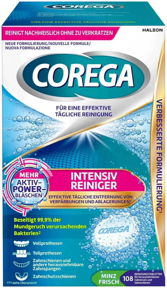 Corega Tabs Intensivreiniger 108 Stück