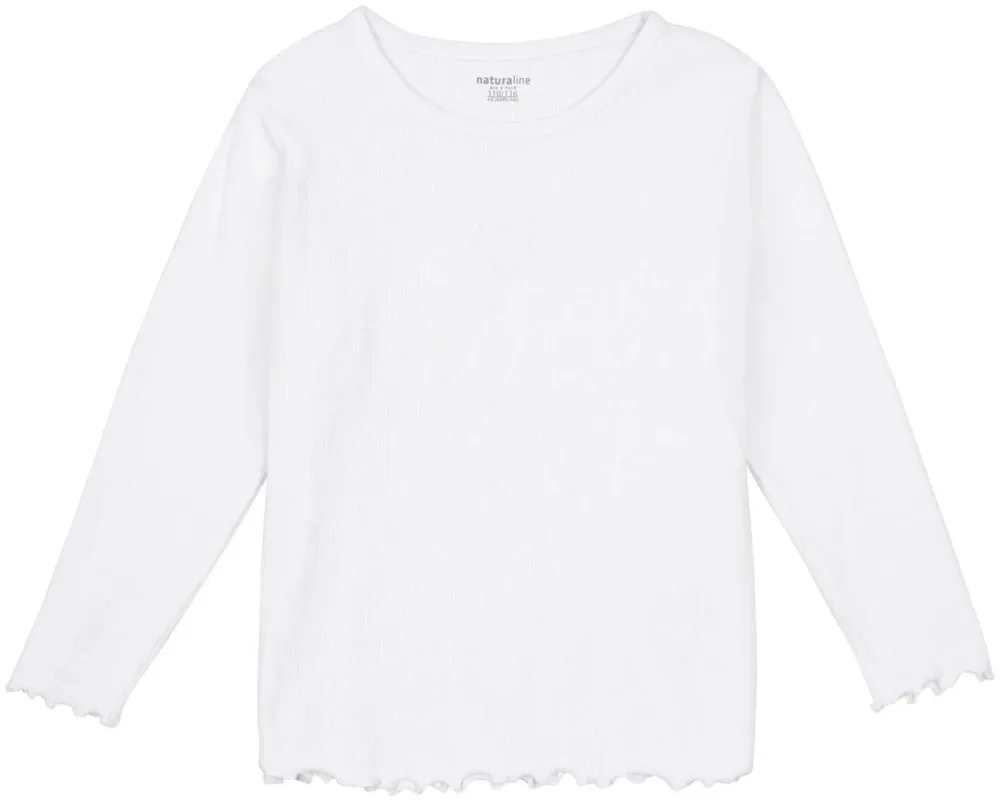 Naturaline Textil Naturaline Kinder T-Shirt bright white 110/116