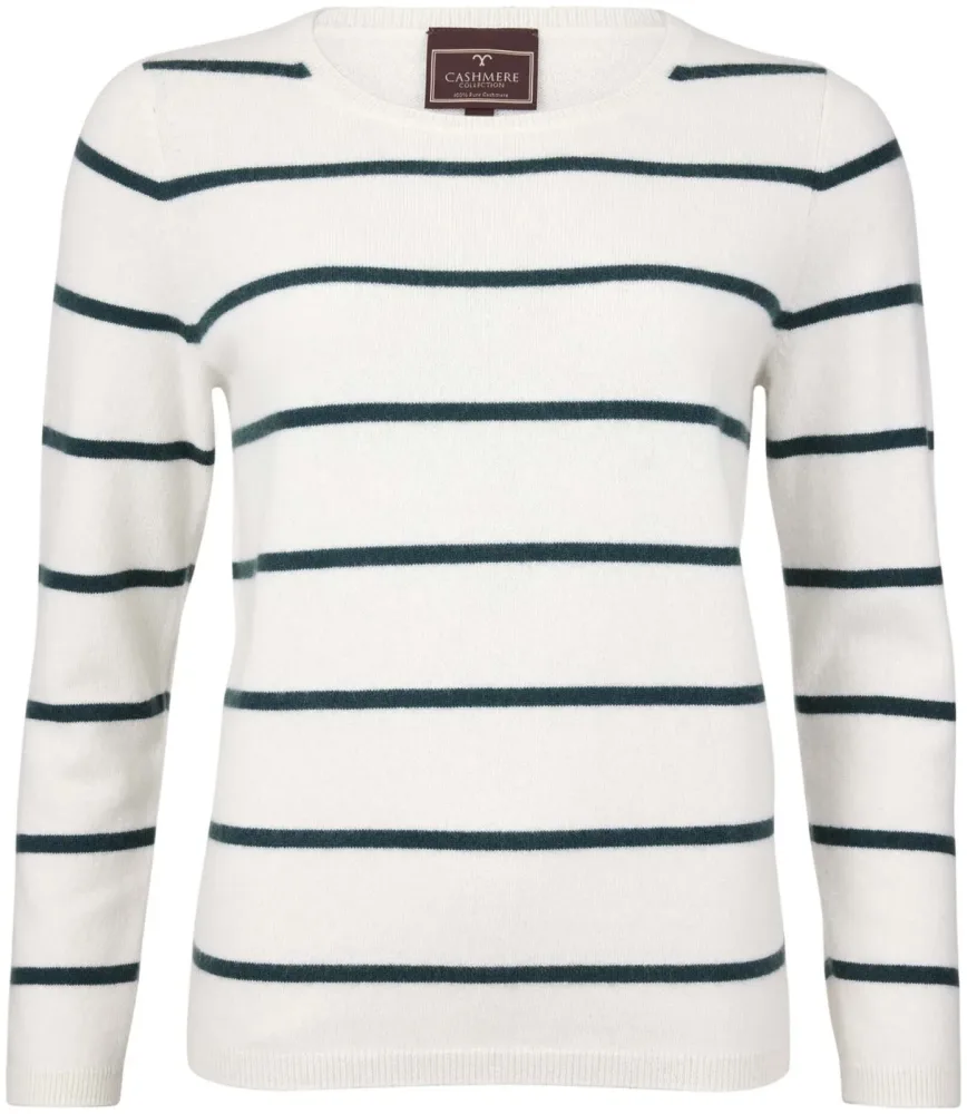 Cashmere Damen Pullover creme S
