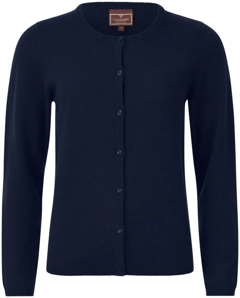 Cashmere Damen Cardigan navy XL