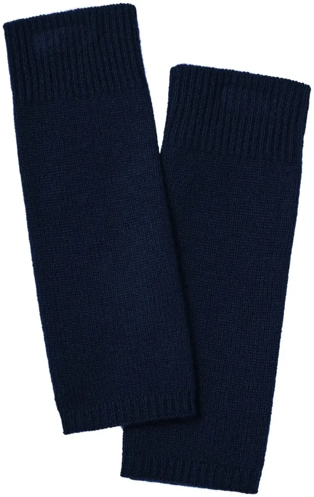 Cashmere Armstulpen navy one size