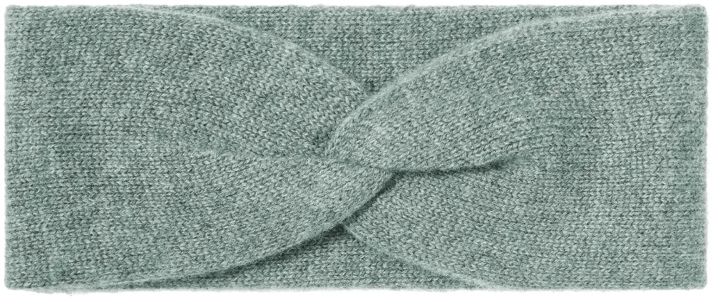 Cashmere Stirnband hellgrün one size