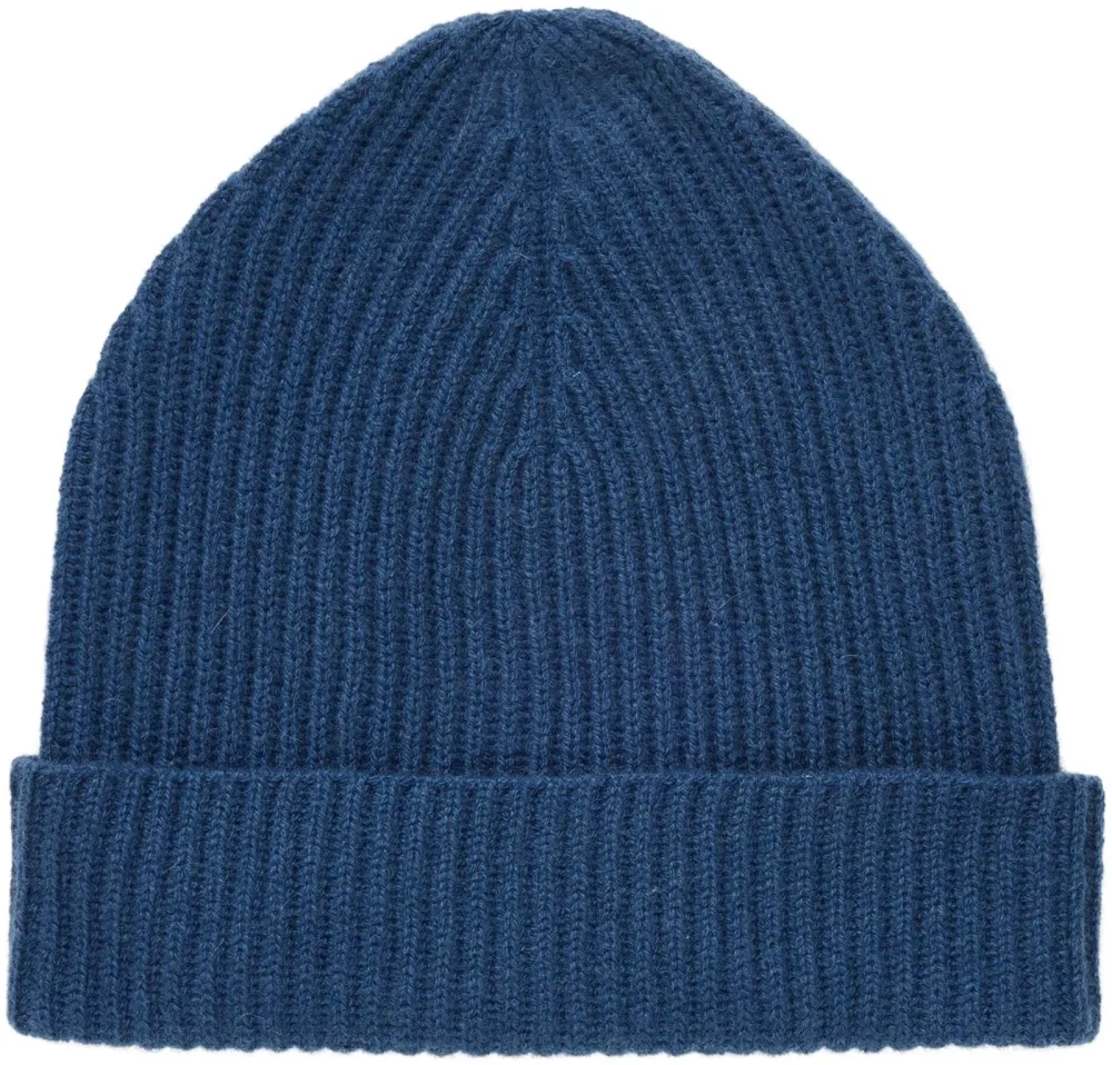 Cashmere Mütze dark blue S/M