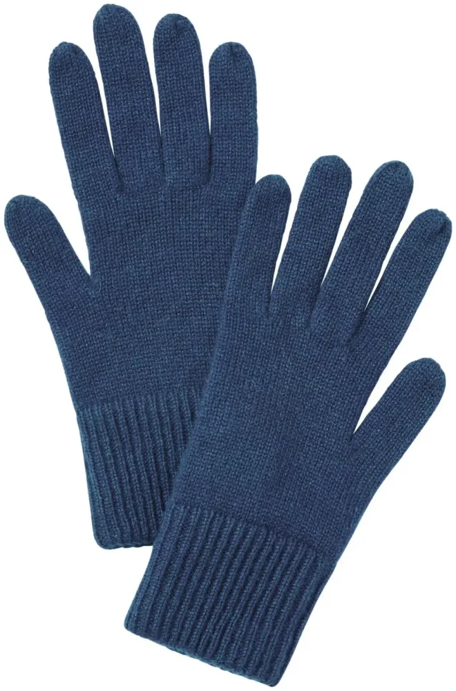 Cashmere Handschuh dark blue 7