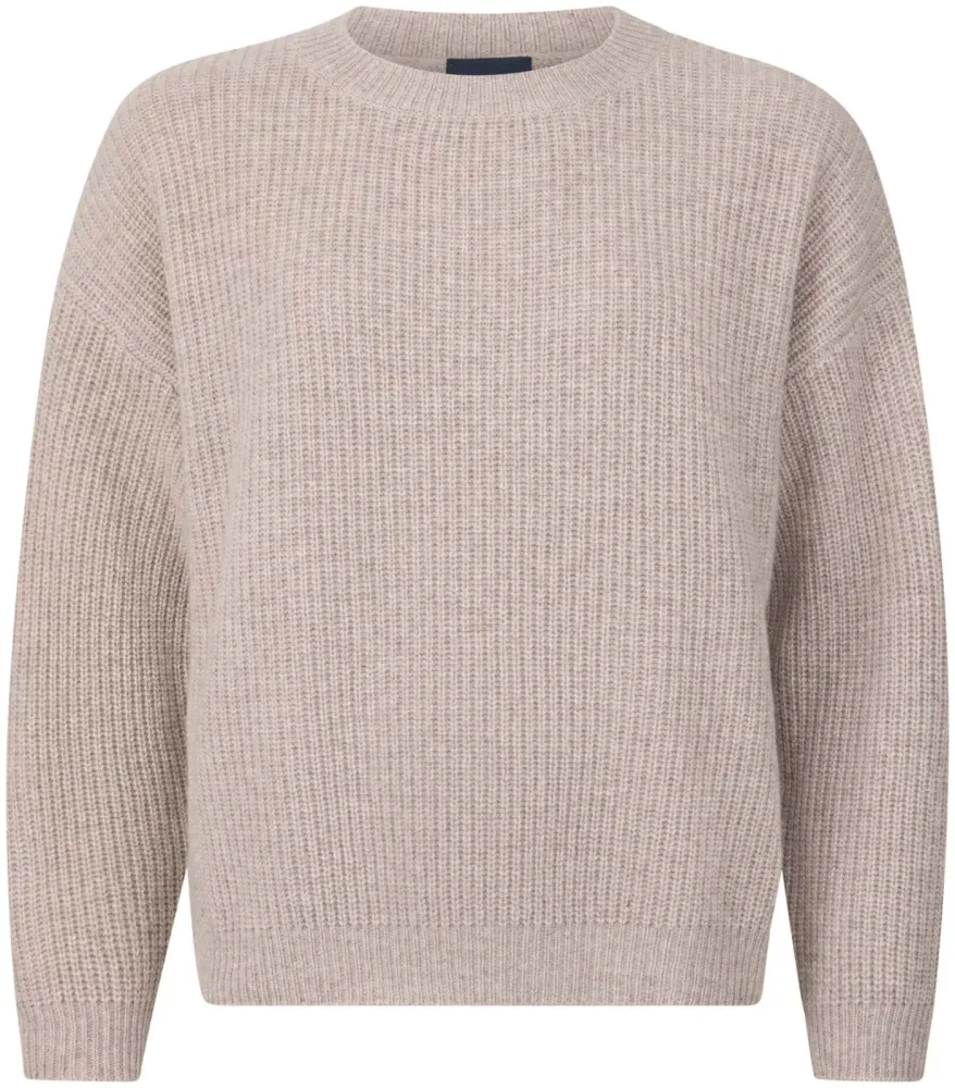 Cashmere Damen Pullover hellbraun XS