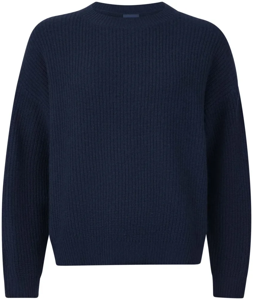 Cashmere Damen Pullover navy L