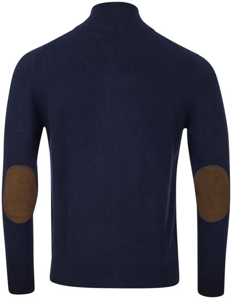 Cashmere Herren Cardigan navy S