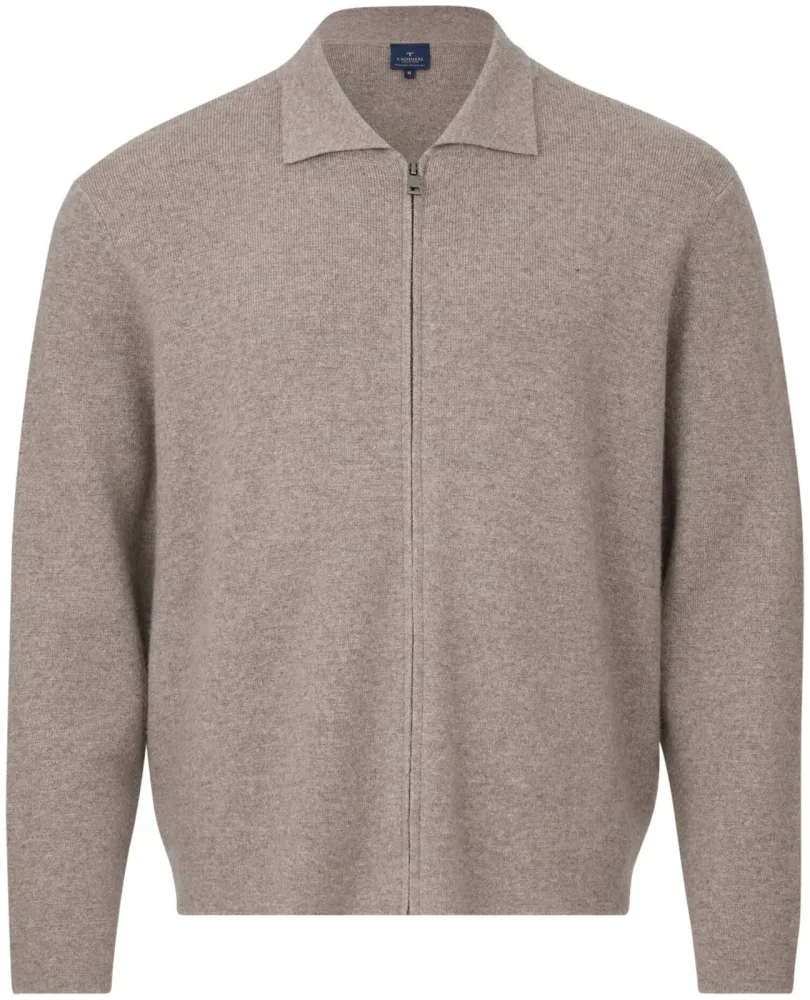 Cashmere Herren Overshirt beige L