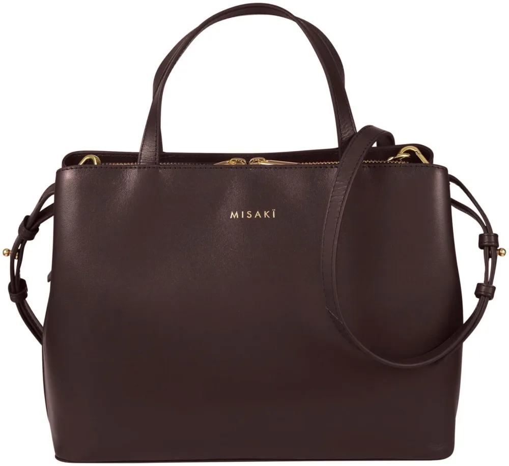 Misakï Handtasche mahagony