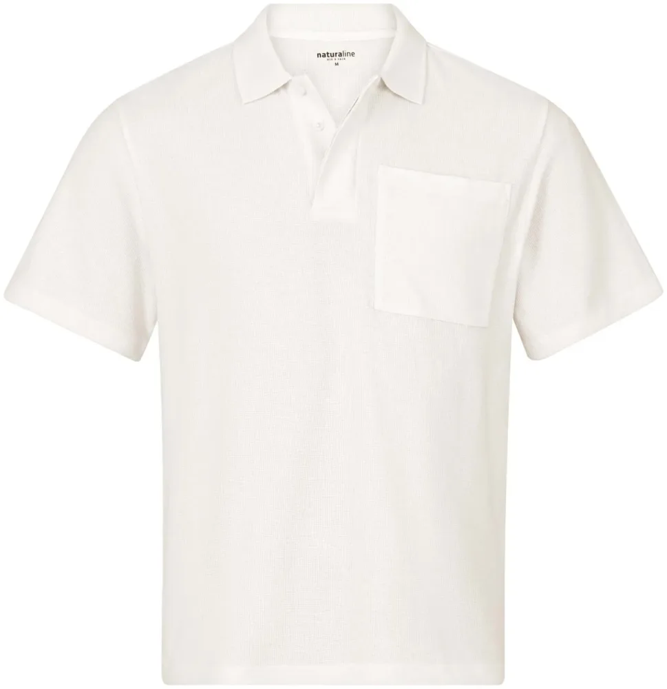 Naturaline Textil Naturaline Herren Polo beige XXL