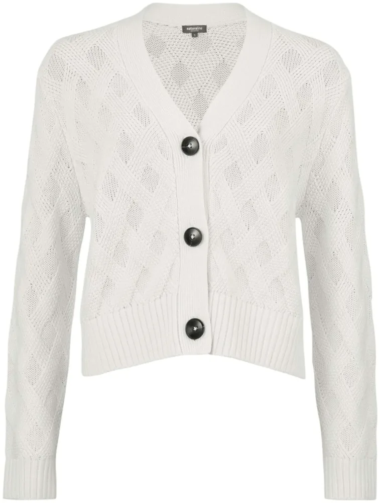 Naturaline Textil Naturaline Damen Cardigan offwhite M