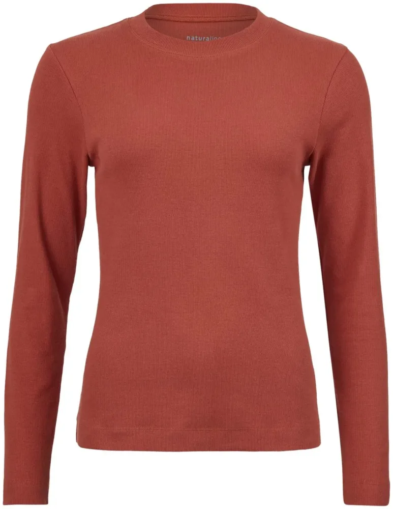 Naturaline Textil Naturaline Damen Shirt Langarm orange XL