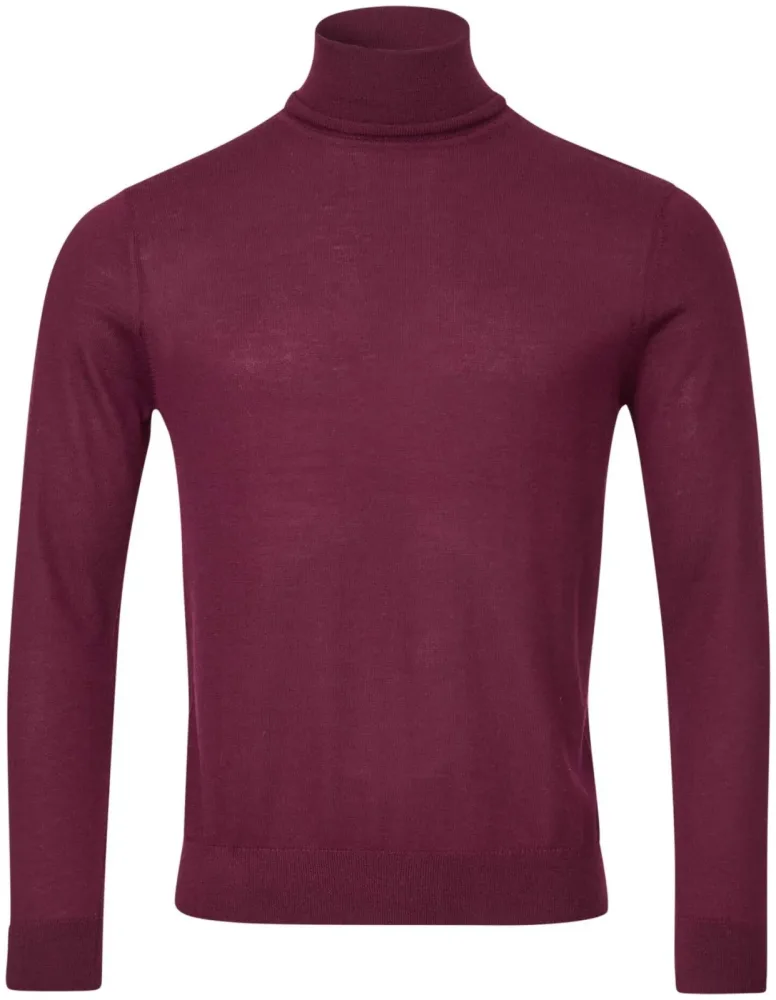 Cashmere Herren Pullover bordeaux XL
