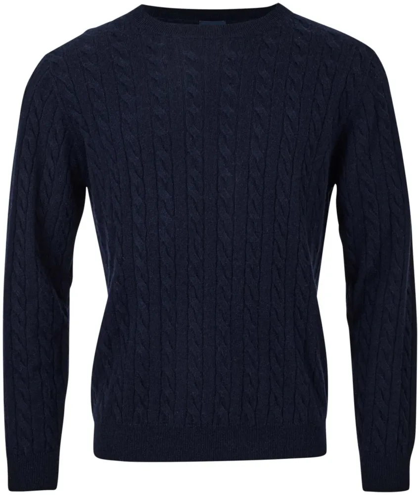 Cashmere Herren Pullover navy M