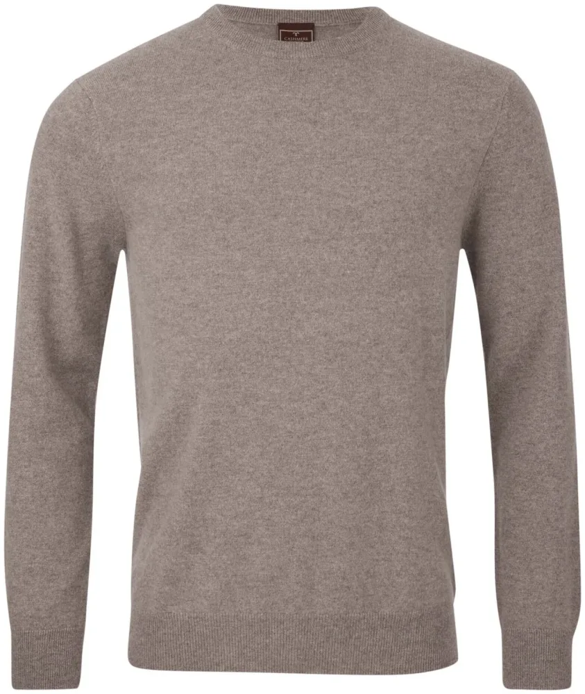 Cashmere Herren Pullover beige XL