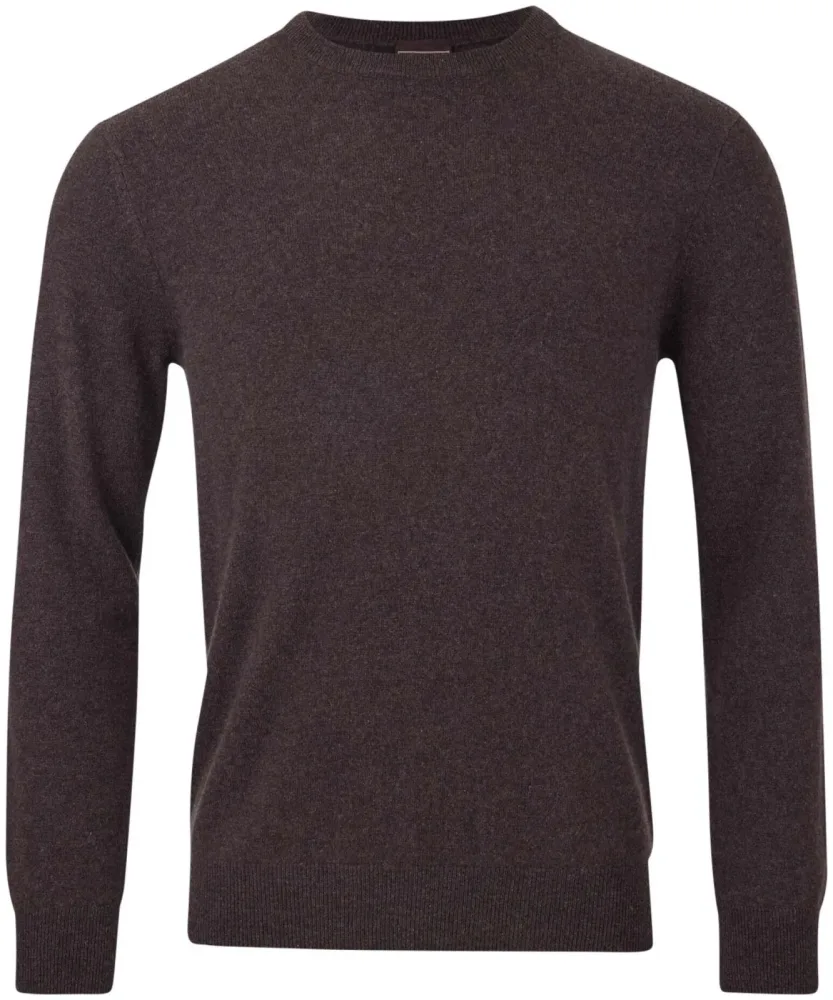 Cashmere Herren Pullover braun L