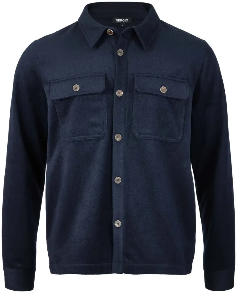 Sergio Overshirt navy S