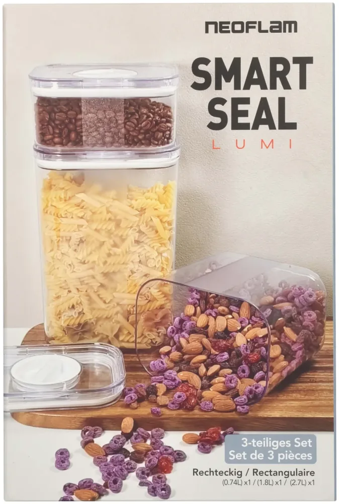 Neoflam Vorratsdosenset Lumi 3-teilig