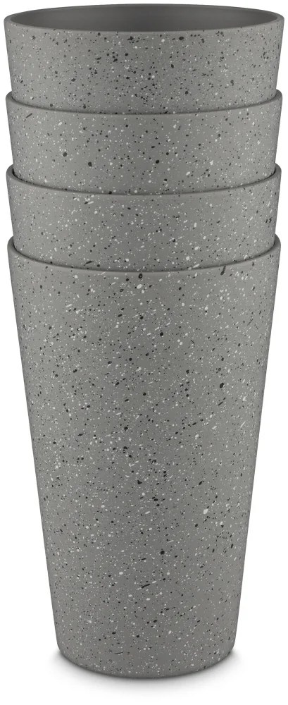 Becher Grey 4-teilig 435ml