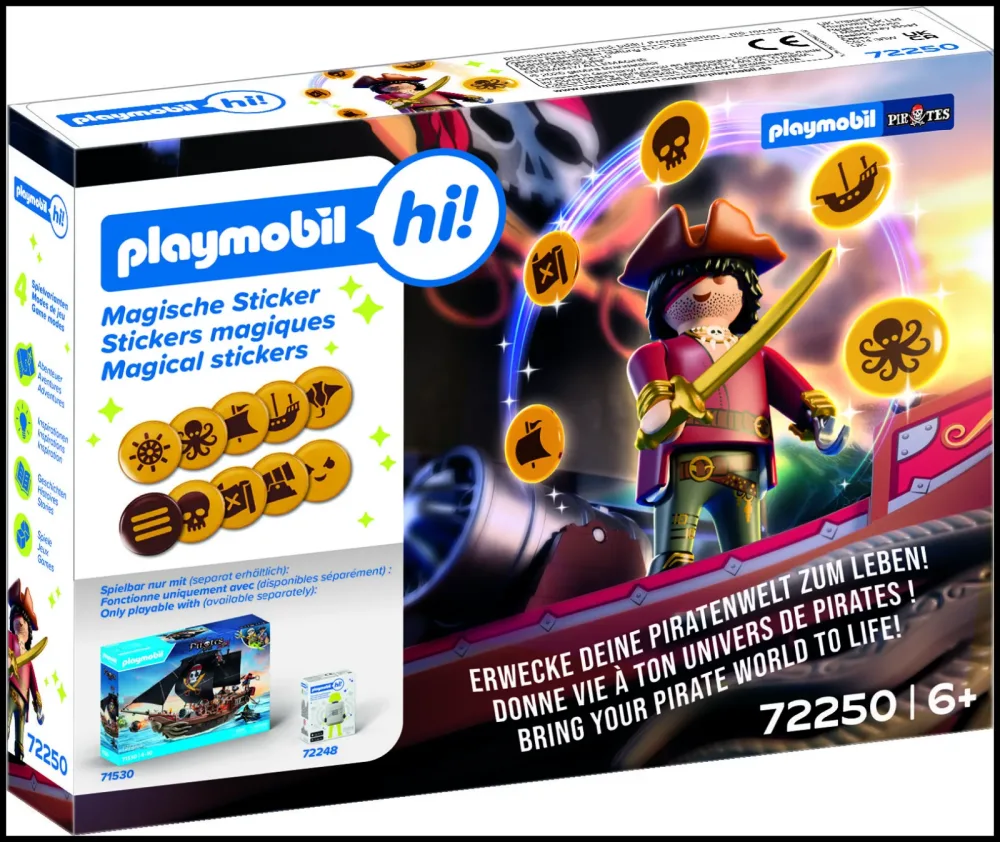 Playmobil hi! 72250 Magische Sticker Piraten