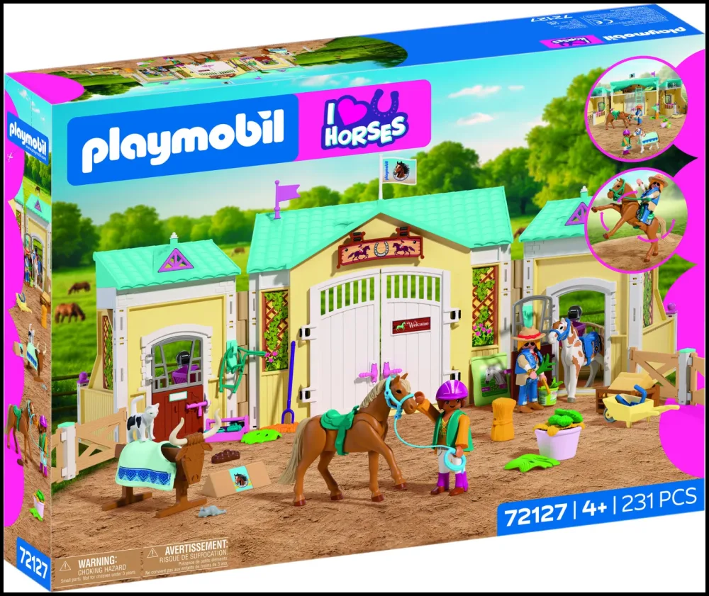 Playmobil - 72127 Grosser Reiterhof, Multicolor