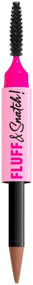 NYX-PROFESSIONAL-MAKEUP - Fluff & Snatch Brow Powder Pen Creme-zu-Puder-Brauenfüller, 1 g,  Ash Blonde